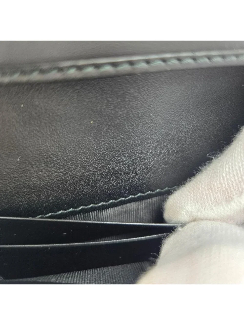 ★SOLD★ Gucci Business Card Holder Case GG Leather - Picture 13 of 14